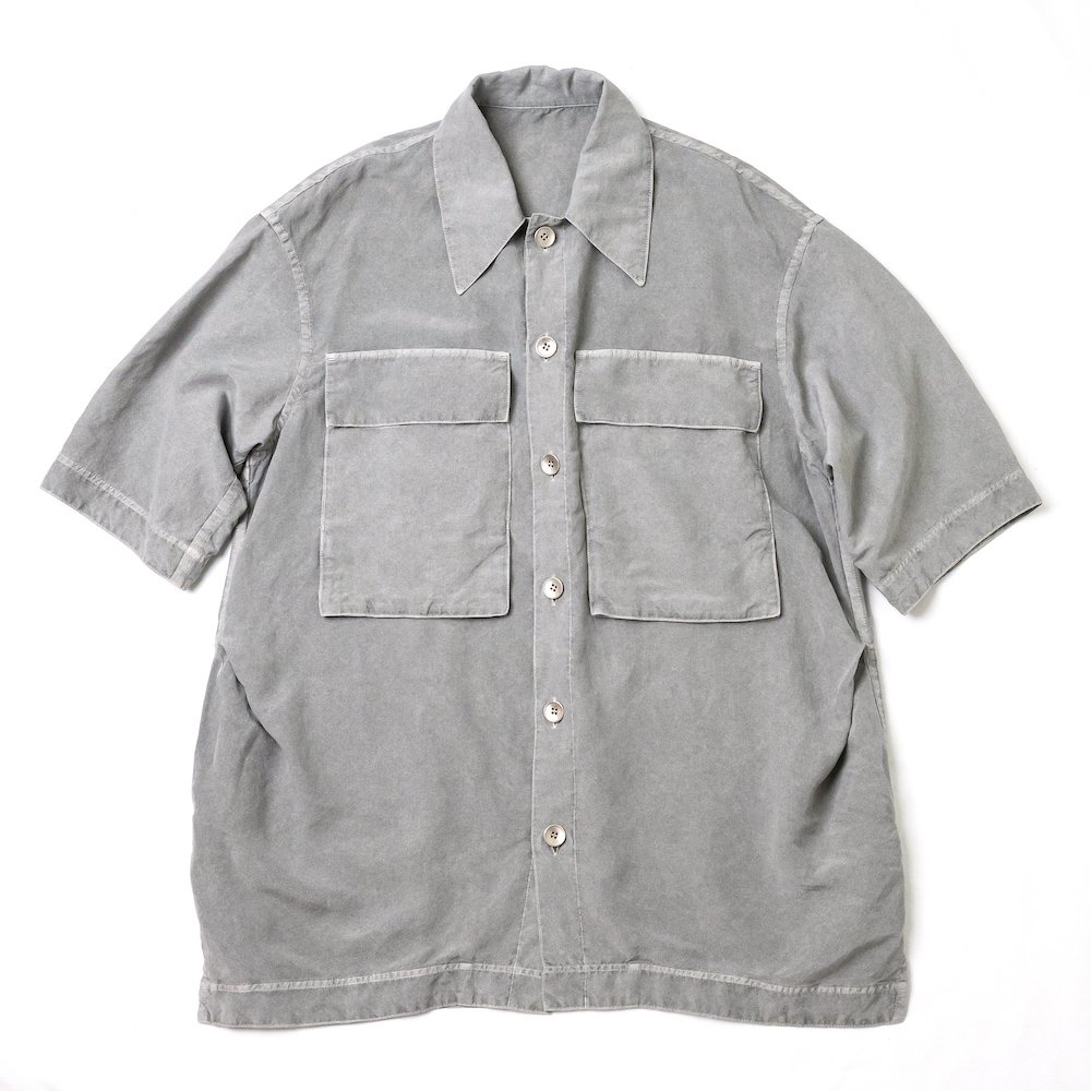 <img class='new_mark_img1' src='https://img.shop-pro.jp/img/new/icons20.gif' style='border:none;display:inline;margin:0px;padding:0px;width:auto;' />amber  / Garment Dyed Oversized S/S Shirt